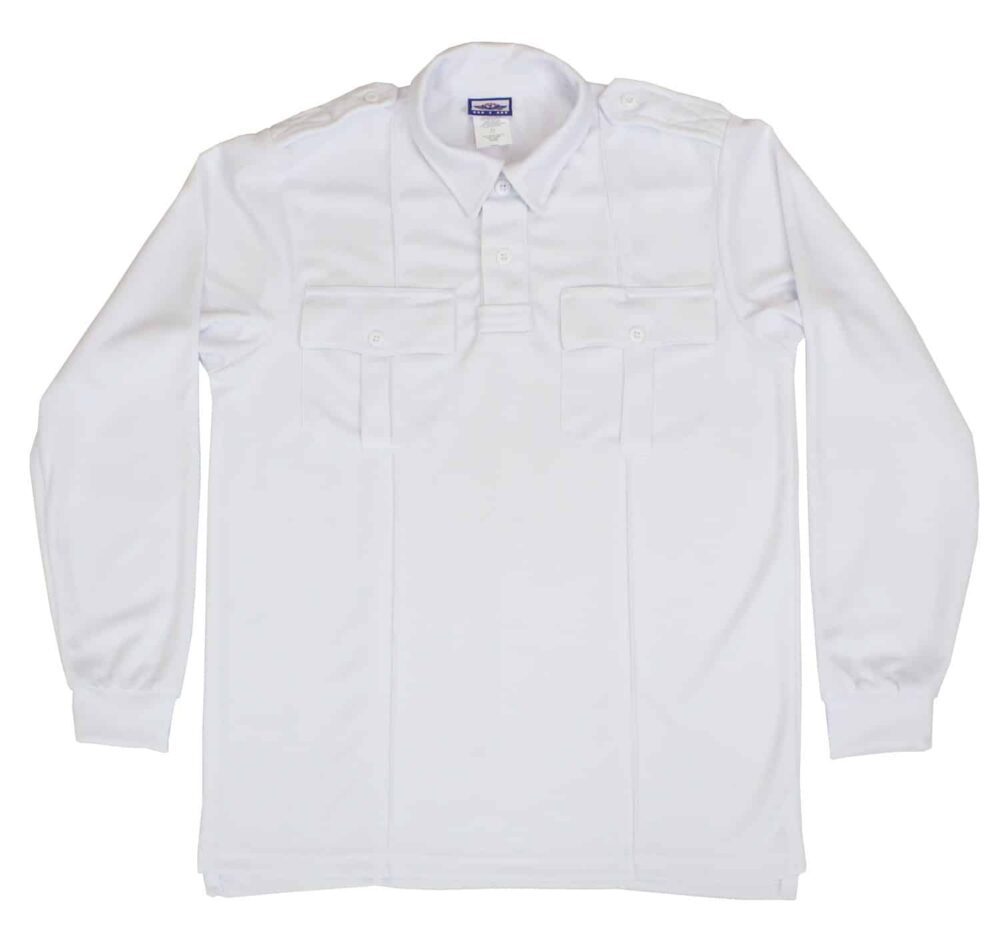 Pro-Dry Long Sleeve Polo Shirt with Two Pockets - Discontinued